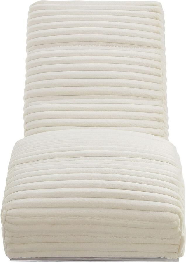 SalesFever Relaxstoel Komfortable Relaxliege met kruisstepping bekledingsstof oeko-tex gecertificeerd en pfc-vrij - Foto 3