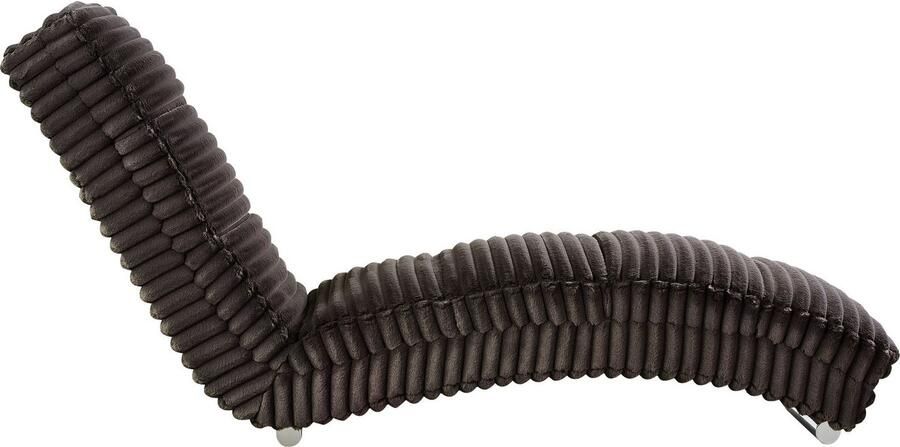 SalesFever Relaxstoel Komfortable Relaxliege met kruisstepping bekledingsstof oeko-tex gecertificeerd en pfc-vrij - Foto 5