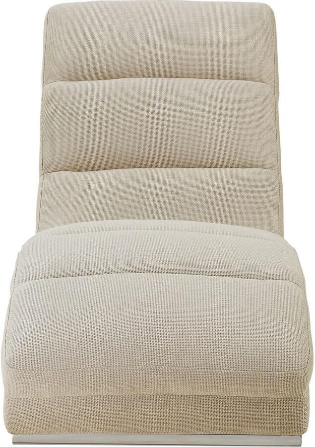 SalesFever Relaxstoel Komfortable Relaxliege met kruisstepping bekledingsstof oeko-tex gecertificeerd en pfc-vrij - Foto 3