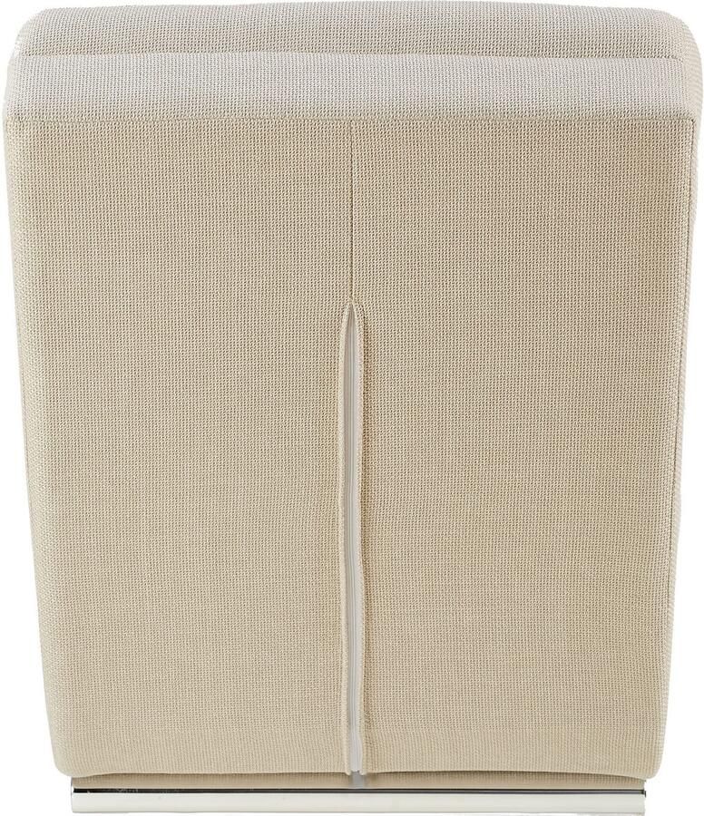 SalesFever Relaxstoel Komfortable Relaxliege met kruisstepping bekledingsstof oeko-tex gecertificeerd en pfc-vrij