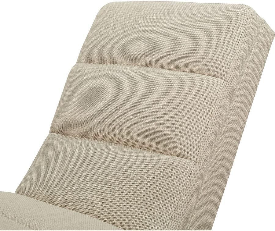 SalesFever Relaxstoel Komfortable Relaxliege met kruisstepping bekledingsstof oeko-tex gecertificeerd en pfc-vrij - Foto 2