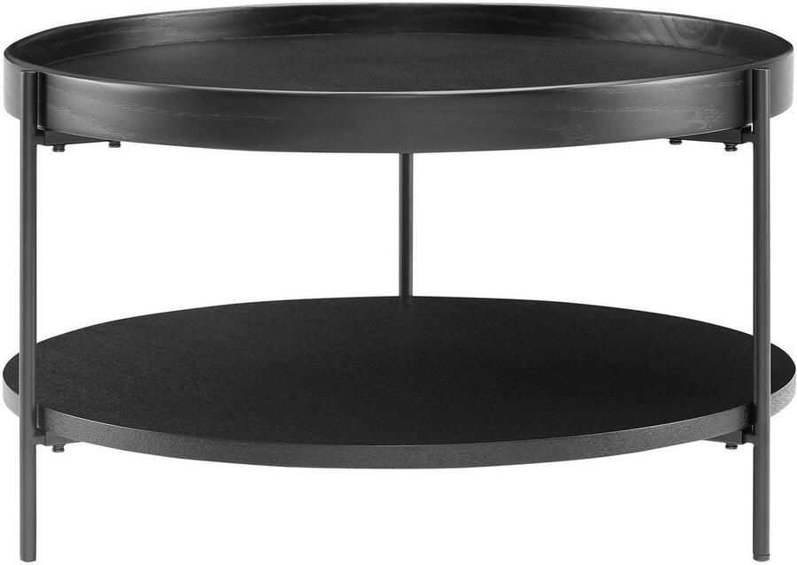 SalesFever Salontafel Couchtisch im stilvollen Look met 2 planken (1 stuk) - Foto 4