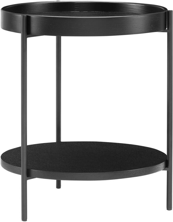 SalesFever Salontafel Couchtisch in stilvoller Optik met elk 2 opbergruimtes (set 2 stuks) - Foto 4