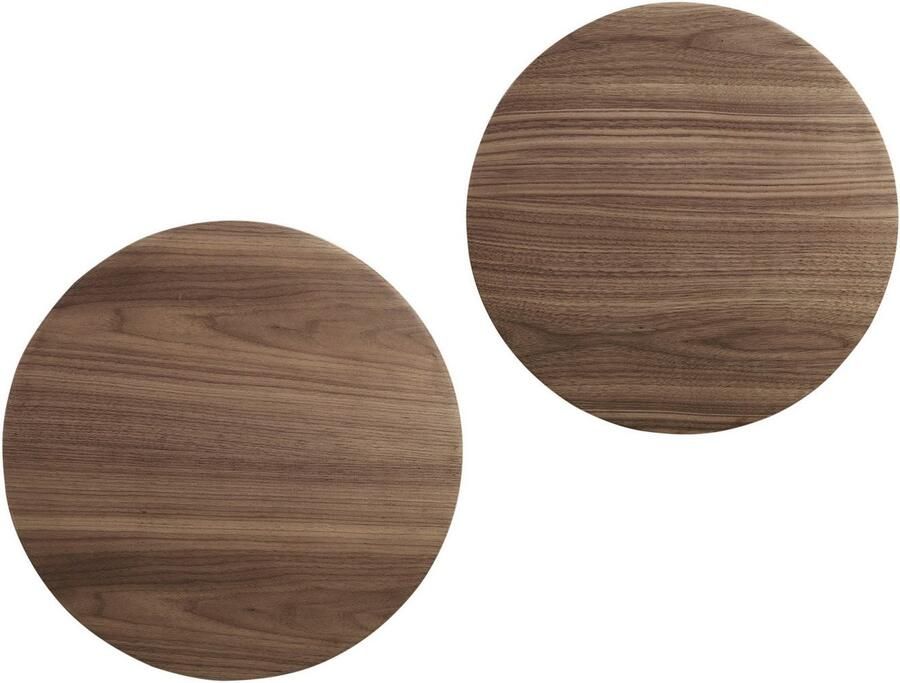 SalesFever Salontafel Couchtisch: Stilvoller Mittelpunkt met houtfineer (2 stuks)