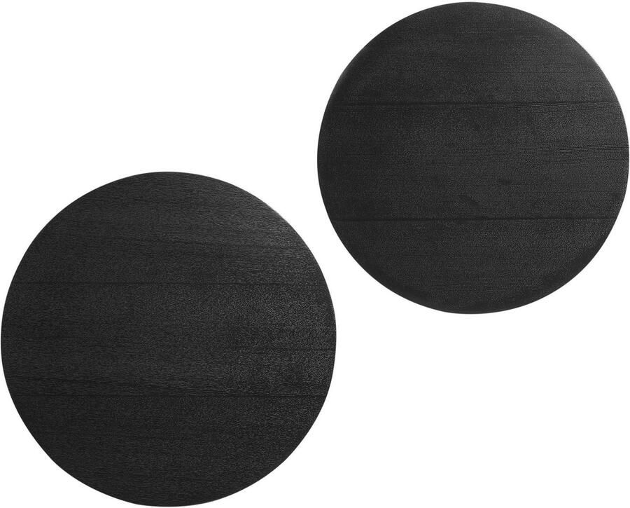 SalesFever Salontafel Couchtisch: Stilvoller Mittelpunkt met houtfineer (2 stuks)