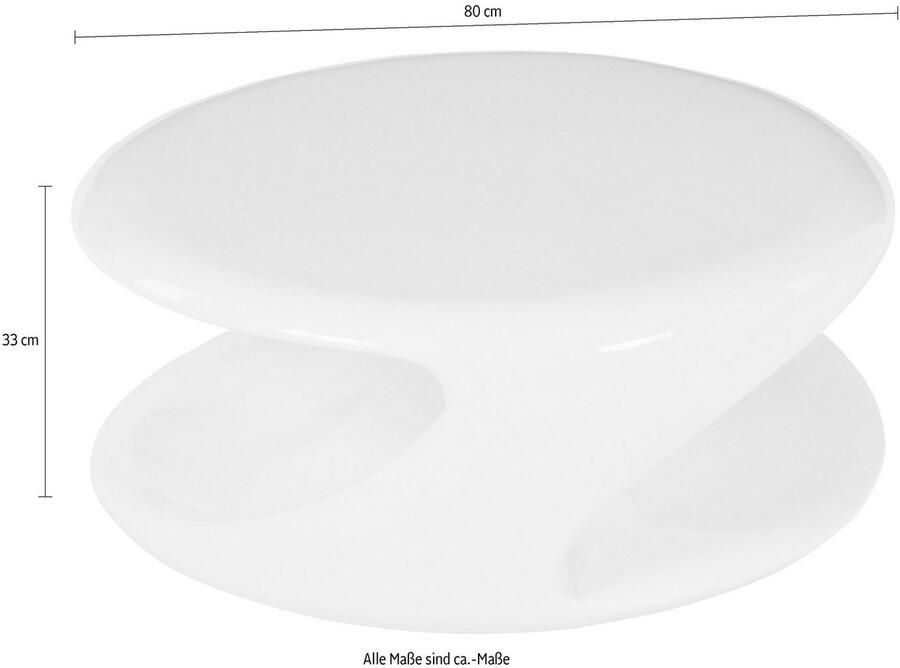 SalesFever Salontafel Design-Couchtisch für stilvolles Wohnen met modern loungekarakter - Foto 2