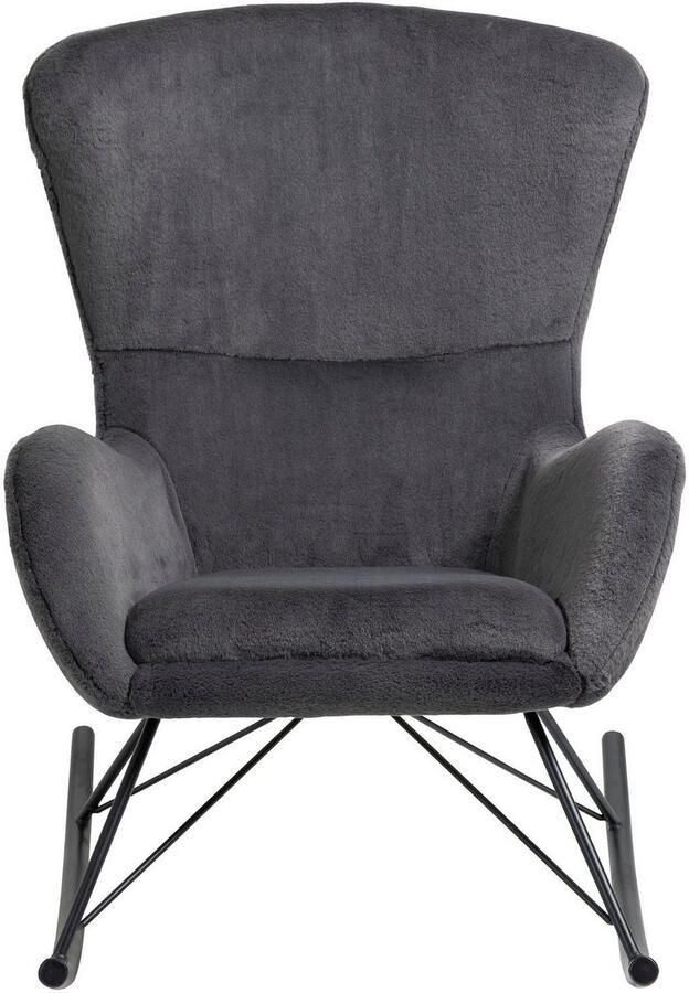 SalesFever Schommelstoel Komfortabel entspannen in lammy-look - Foto 5