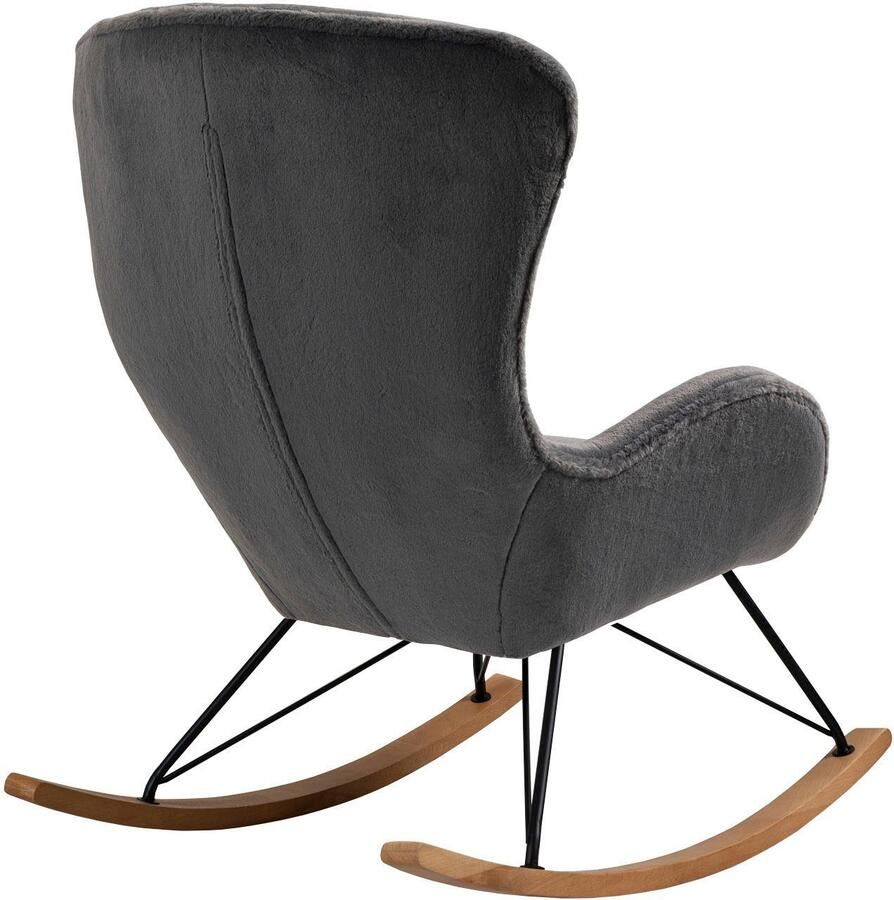 SalesFever Schommelstoel Comfortabel en in Vintage-stijl - Foto 2