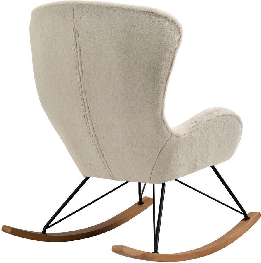SalesFever Schommelstoel Comfortabel en in Vintage-stijl - Foto 2