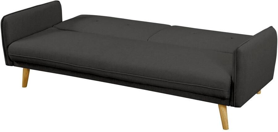 SalesFever Slaapbank Komfortables Linköping Schlafsofa met knoopbevestiging op de rug en slaapfunctie breedte 188 cm - Foto 6