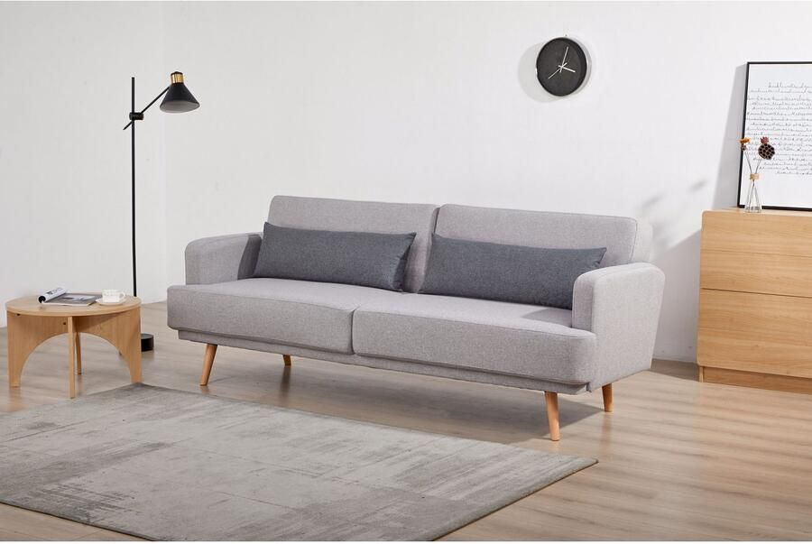SalesFever Slaapbank Malmö Comfortabele 2 5-zits inclusief sierkussens - Foto 2