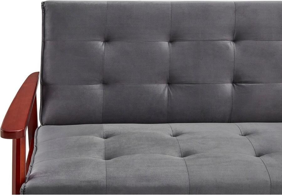 SalesFever Slaapbank Skagen 3-zitsbank Houten frame Sofa: Ontspanning en slaap op 190cm breedte - Foto 6