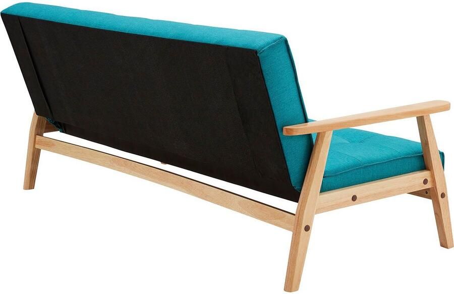 SalesFever Slaapbank Skagen 3-Sitzer Schlafsofa met houten frame 60° relax- en slaapfunctie breedte 190 cm - Foto 9