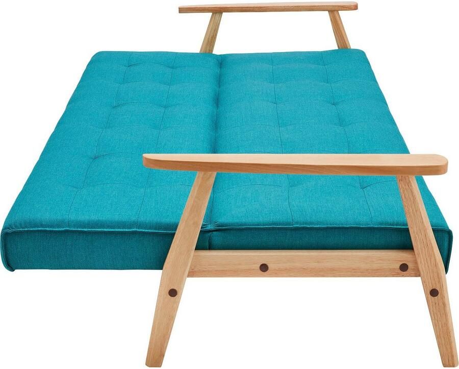 SalesFever Slaapbank Skagen 3-Sitzer Schlafsofa met houten frame 60° relax- en slaapfunctie breedte 190 cm - Foto 5