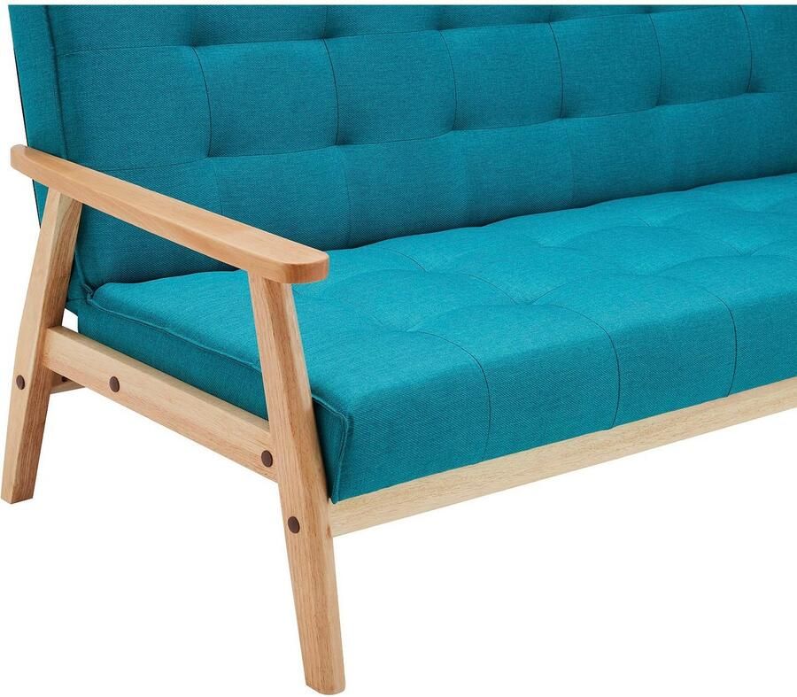 SalesFever Slaapbank Skagen 3-Sitzer Schlafsofa met houten frame 60° relax- en slaapfunctie breedte 190 cm - Foto 3