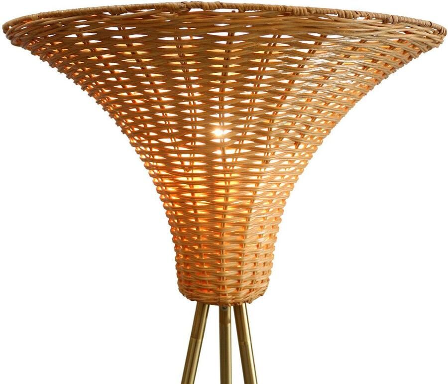 SalesFever Staande lamp Aleah Onderkleur koperkleur (1 stuk)