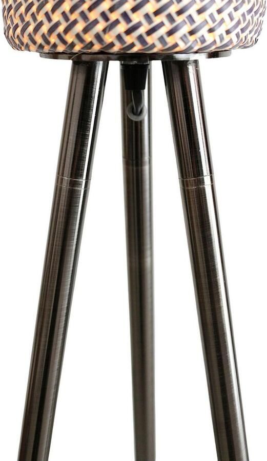 SalesFever Staande lamp Alec met kleurverloop in de lampenkap (1 stuk) - Foto 3