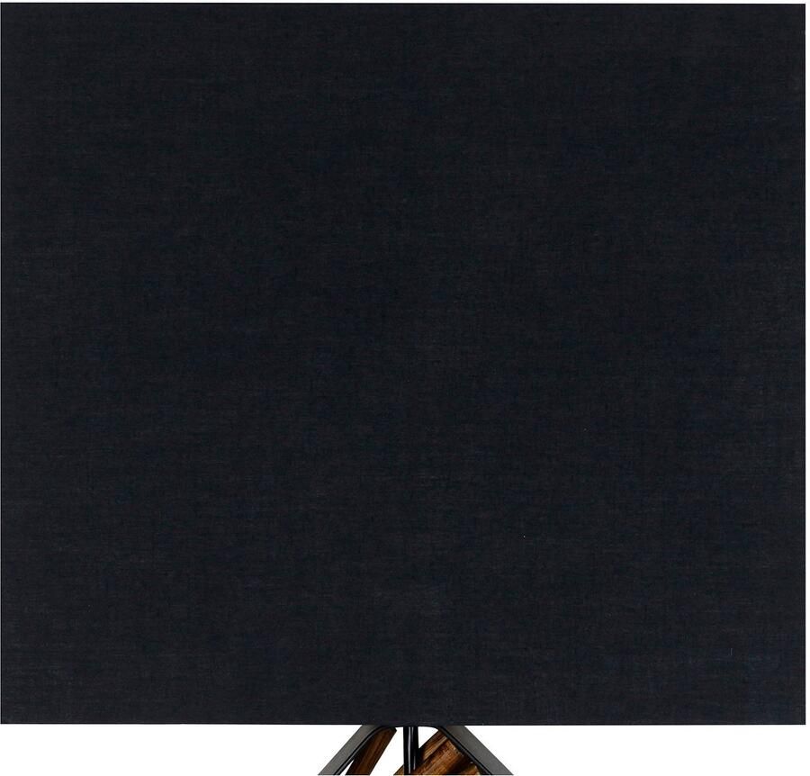 SalesFever Staande lamp Drijfhout Scherm binnenin goudkleur (1 stuk)