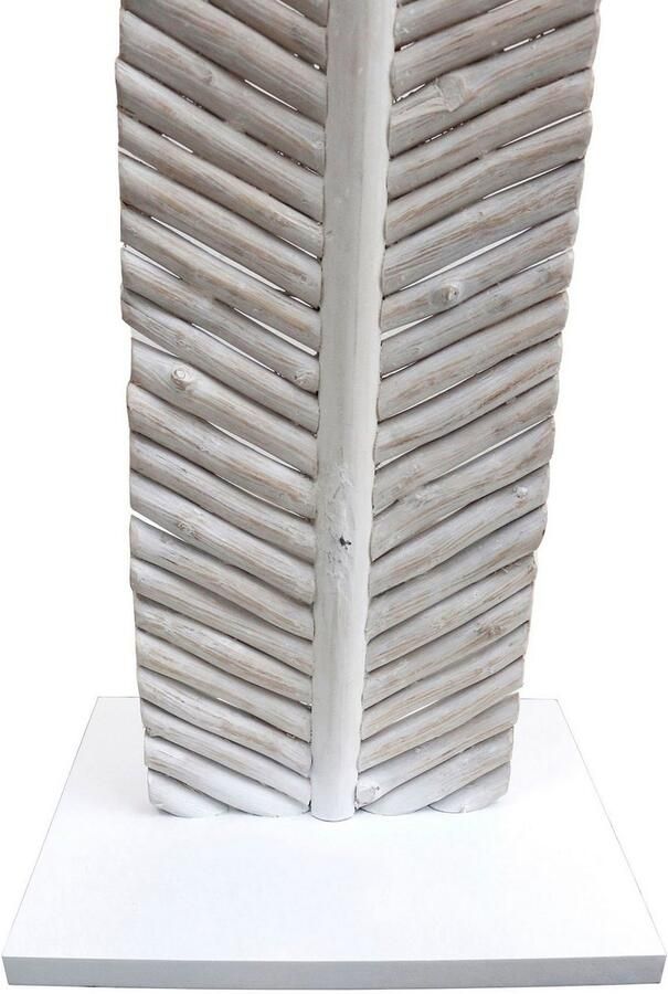 SalesFever Staande lamp Fanny handgemaakt in bladlook (1 stuk) - Foto 6