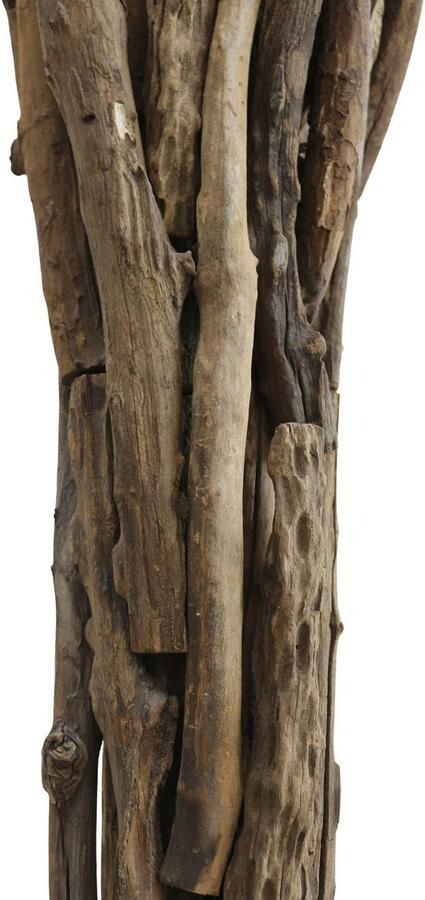 SalesFever Staande lamp Pam handgemaakt met linnen kap (1 stuk) - Foto 9