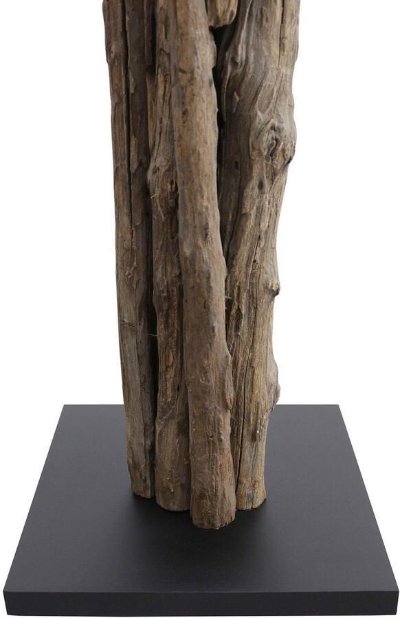 SalesFever Staande lamp Pam handgemaakt met linnen kap (1 stuk) - Foto 8