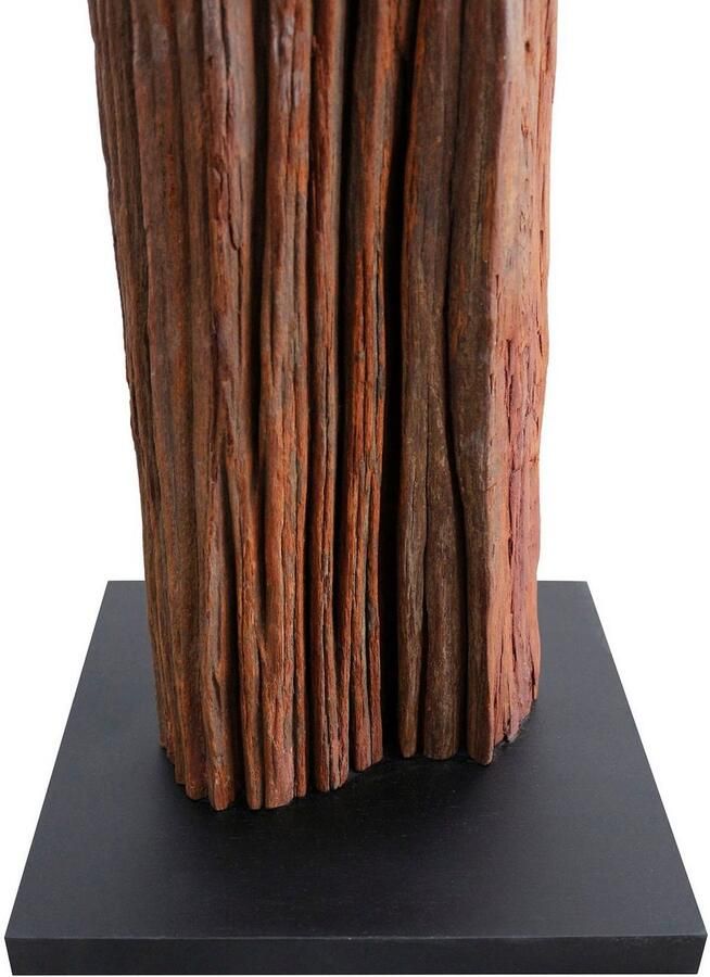 SalesFever Staande lamp Rosy handgemaakt met linnen kap (1 stuk) - Foto 3