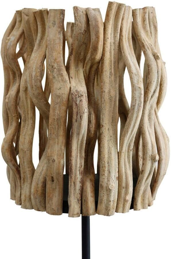 SalesFever Staande lamp Walt handgemaakt in fakkellook (1 stuk) - Foto 3