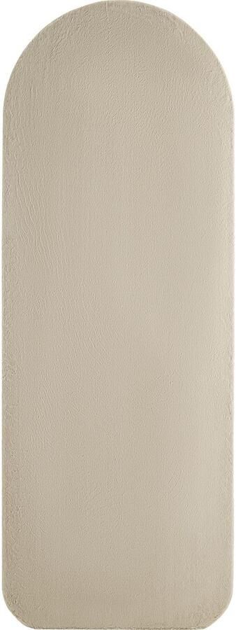 SalesFever Staande spiegel Bristol Ganzkörperspiegel 160 cm hoch Frame afgerond van kunstbont (1 stuk) - Foto 3