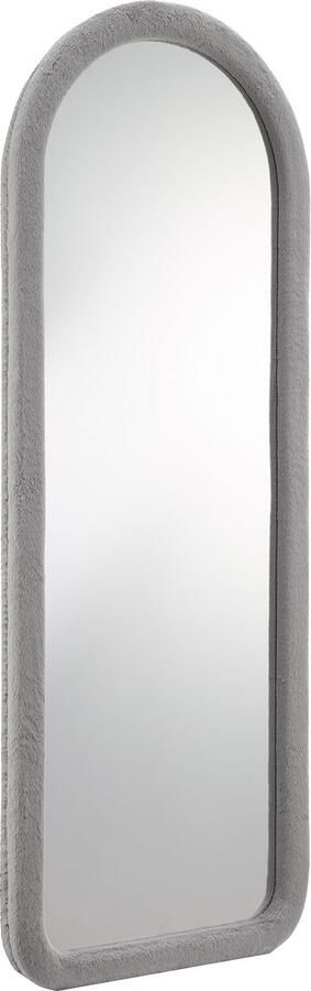 SalesFever Staande spiegel Bristol Ganzkörperspiegel 160 cm hoch Frame afgerond van kunstbont (1 stuk) - Foto 5