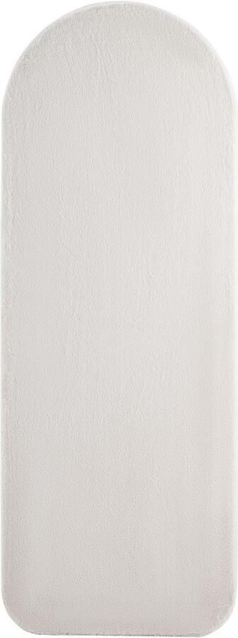 SalesFever Staande spiegel Bristol Ganzkörperspiegel 160 cm hoch Frame afgerond van kunstbont (1 stuk) - Foto 3