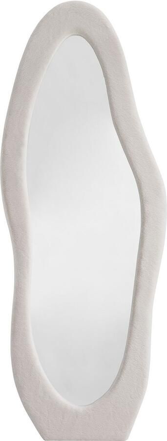 SalesFever Staande spiegel Bristol Ganzkörperspiegel 160 cm Höhe Frame golvend van kunstbont (1 stuk) - Foto 4