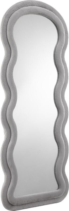 SalesFever Staande spiegel Bristol Ganzkörperspiegel: Eleganz in 170 cm Höhe Frame golvend van kunstbont hoogte 170 cm (1 stuk) - Foto 5