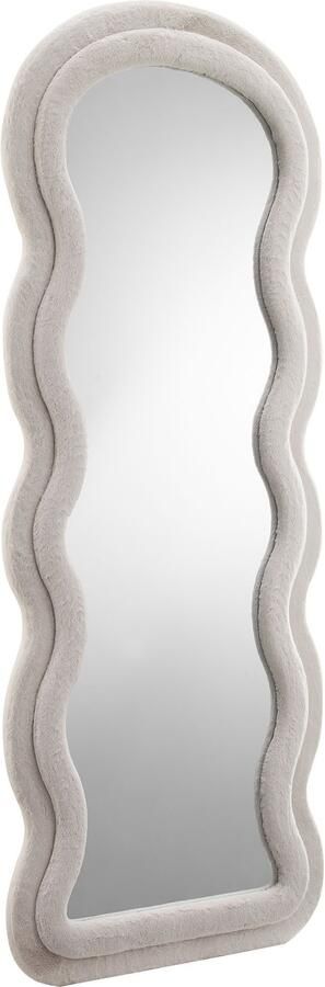 SalesFever Staande spiegel Bristol Ganzkörperspiegel: Eleganz in 170 cm Höhe Frame golvend van kunstbont hoogte 170 cm (1 stuk) - Foto 5