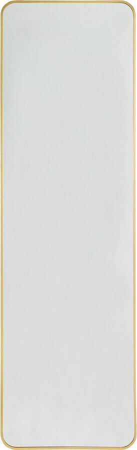 SalesFever Staande spiegel Design Ganzkörperspiegel für stilvolle Einrichtung met goudkleurige frame (1 stuk) - Foto 3