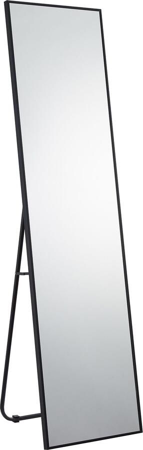 SalesFever Staande spiegel Eleganter Ganzkörperspiegel met zwarte lijst (1 stuk) - Foto 5