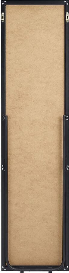 SalesFever Staande spiegel Eleganter Ganzkörperspiegel met zwarte lijst (1 stuk) - Foto 4