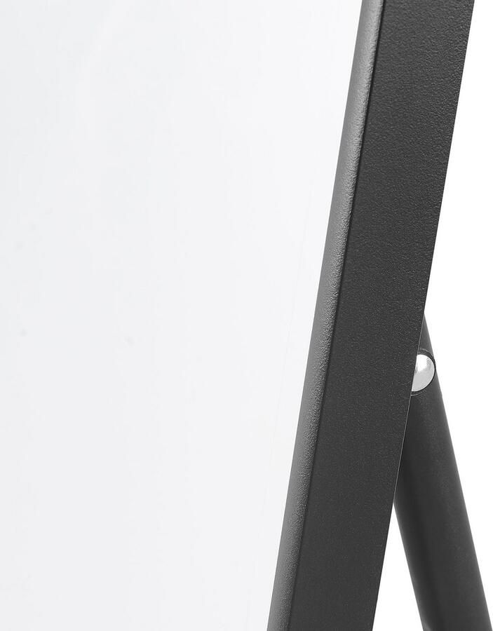 SalesFever Staande spiegel Eleganter Ganzkörperspiegel met zwarte lijst (1 stuk) - Foto 2