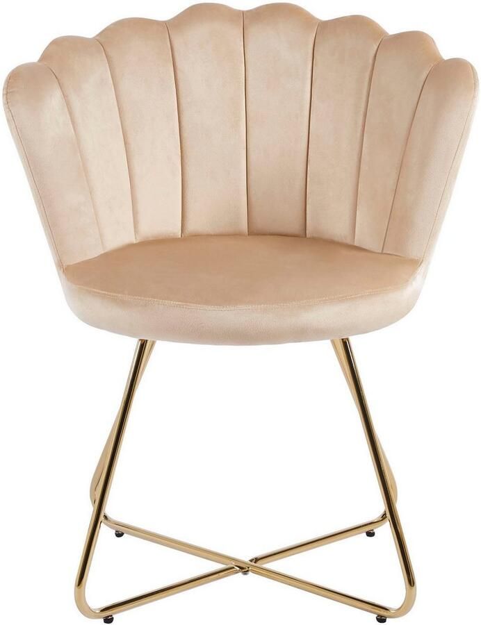 SalesFever Stoel Komfortabler Stuhl im eleganten Design Kuip design (set 2 stuks)