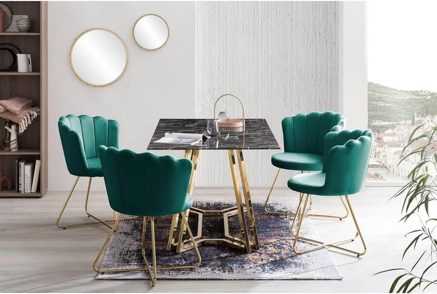 SalesFever Stoel Comfortabele stoel in elegant design (set 2 stuks) - Foto 7