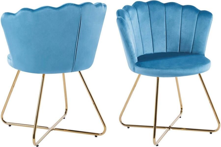 SalesFever Stoel Komfortabler Stuhl im eleganten Design Kuip design (set 2 stuks) - Foto 6