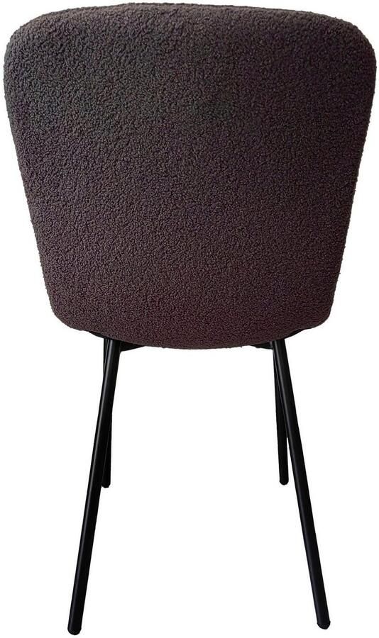 SalesFever Stoel met 4 poten Esszimmerstuhl stilvolles Set ergonomisch gevormde zitting en rugleuning (set 4 stuks) - Foto 7