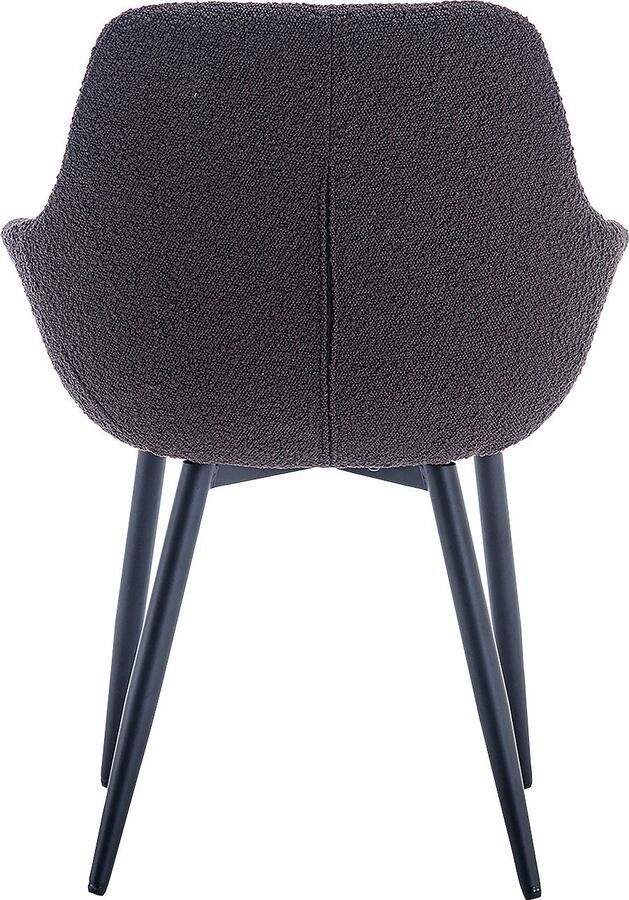 SalesFever Stoel met armleuningen Eetkamerstoel met elegant comfort (set 2 stuks) - Foto 5