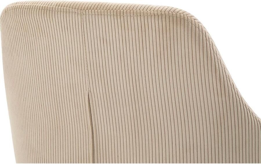 SalesFever Stoel met armleuningen Comfortabele eetkamerstoel in tijdloos design (set 2 stuks) - Foto 10