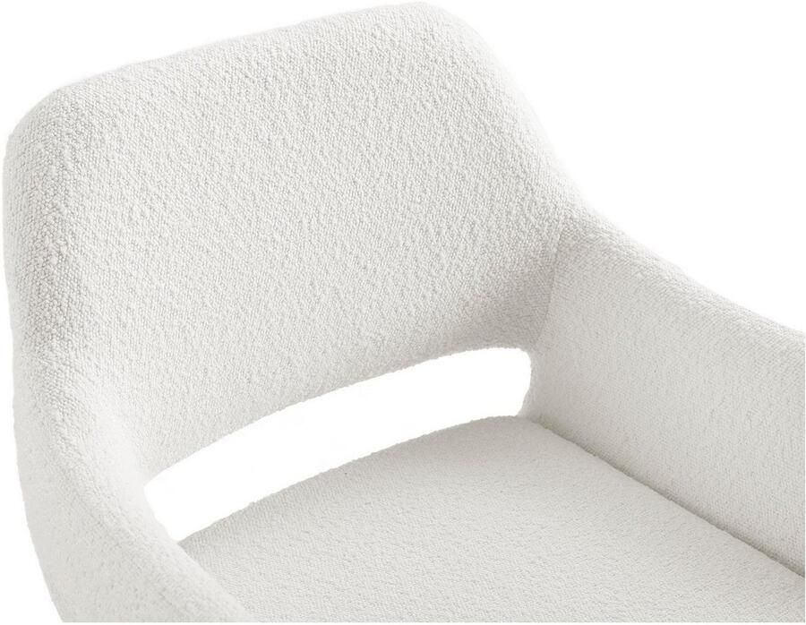 SalesFever Stoel met armleuningen Comfortabele eetkamerstoel met stijl - Foto 4