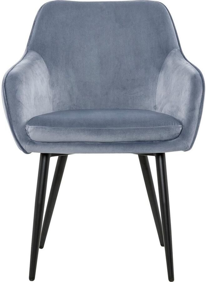 SalesFever Stoel met armleuningen Komfortabler Esszimmerstuhl mit Stil met diamantvormig stiksel aan de achterkant