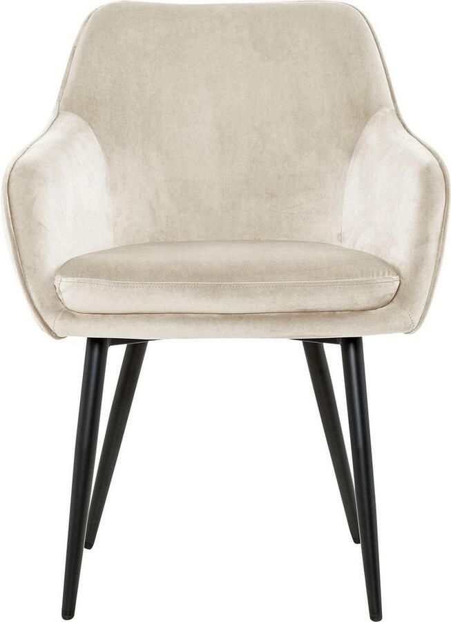 SalesFever Stoel met armleuningen Komfortabler Esszimmerstuhl mit Stil met diamantvormig stiksel aan de achterkant