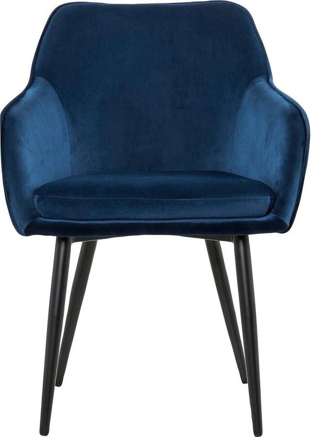 SalesFever Stoel met armleuningen Komfortabler Esszimmerstuhl mit Stil met diamantvormig stiksel aan de achterkant - Foto 4