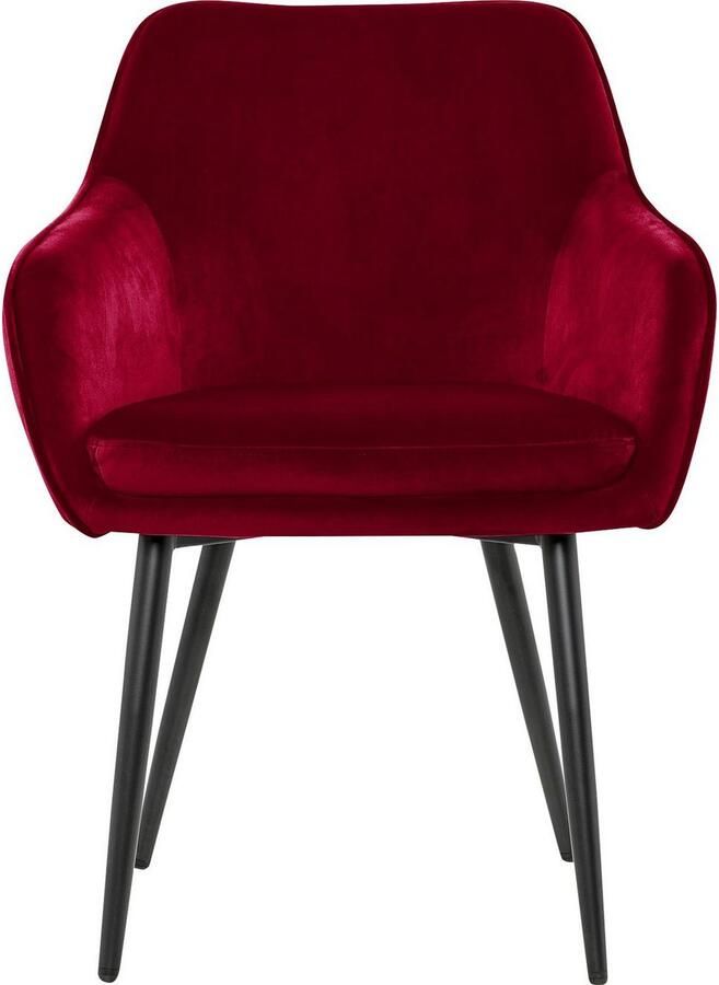 SalesFever Stoel met armleuningen Komfortabler Esszimmerstuhl mit Stil met diamantvormig stiksel aan de achterkant - Foto 5