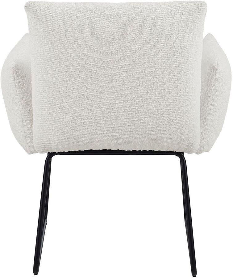 SalesFever Stoel met armleuningen Komfortabler Esszimmerstuhl mit Stil met golfvering - Foto 2