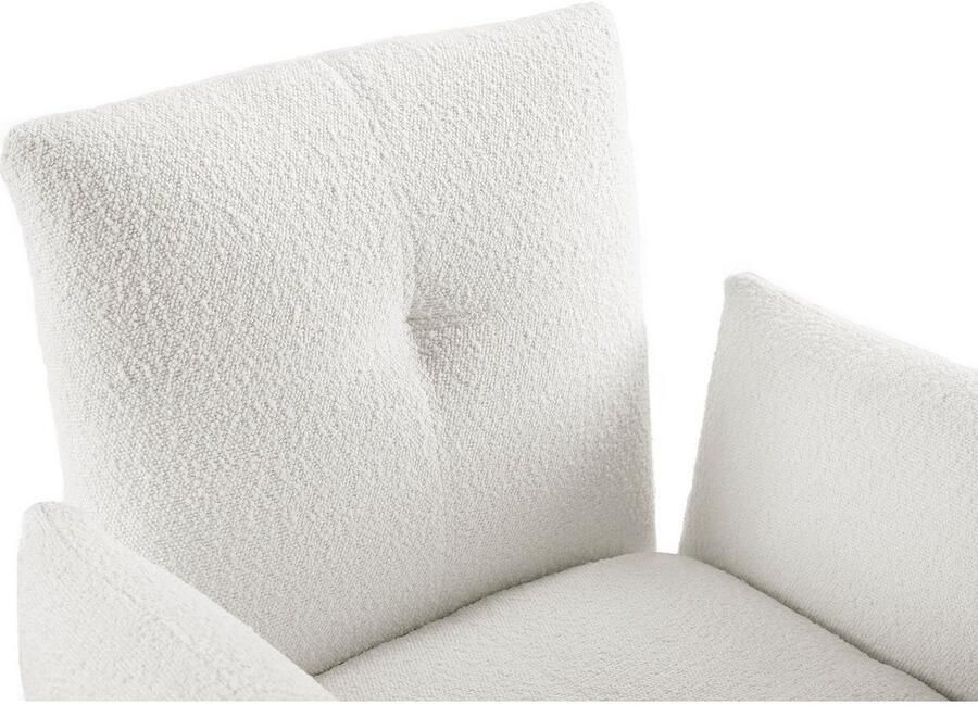 SalesFever Stoel met armleuningen Komfortabler Esszimmerstuhl mit Stil met golfvering - Foto 5